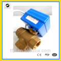 DC3 ~ 6V 9 ~ 24V AC220V 85 ~ 265V vanne électrique 2 voies / 3 voies pour système d&#39;eau